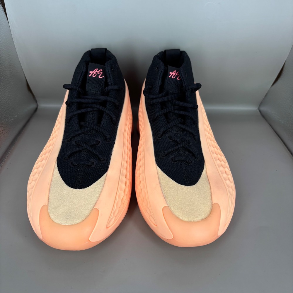 Adidas AE 1 With Love Anthony Edwards Basketball Shoes Coral Black IF1883 6.5 - Picture 2 of 7